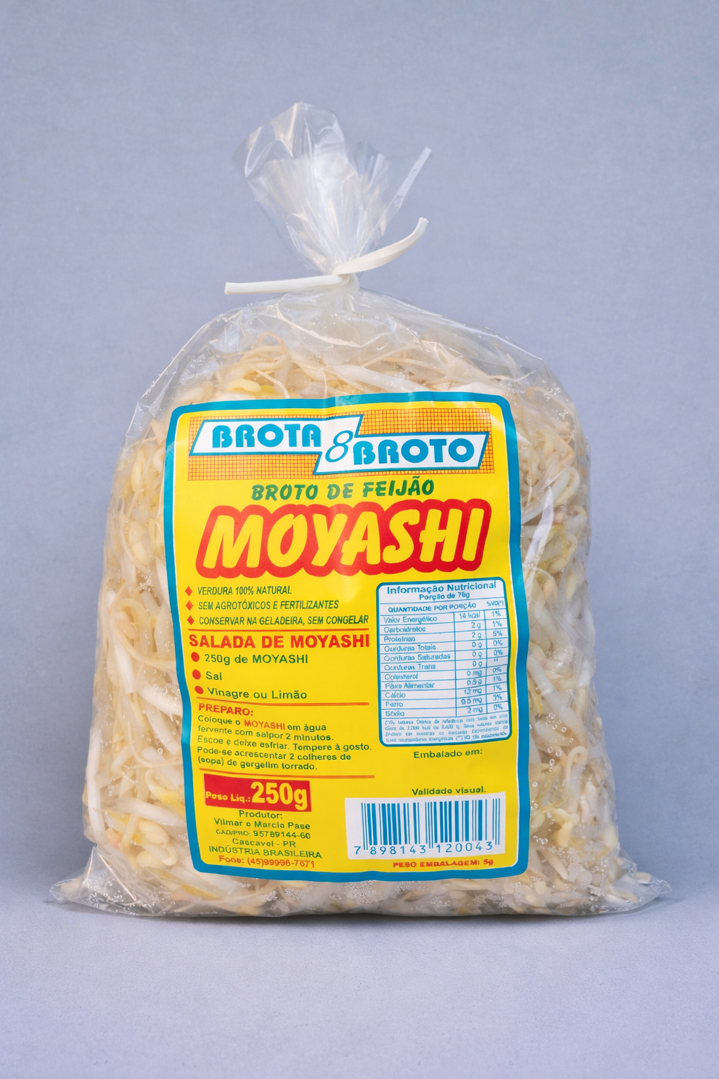 Brotos de Feijão Moyashi
